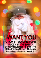 Indiana Military Museum Santa Visit 2025